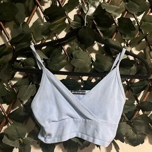 Brandy Melville tank top, size small, light blue.